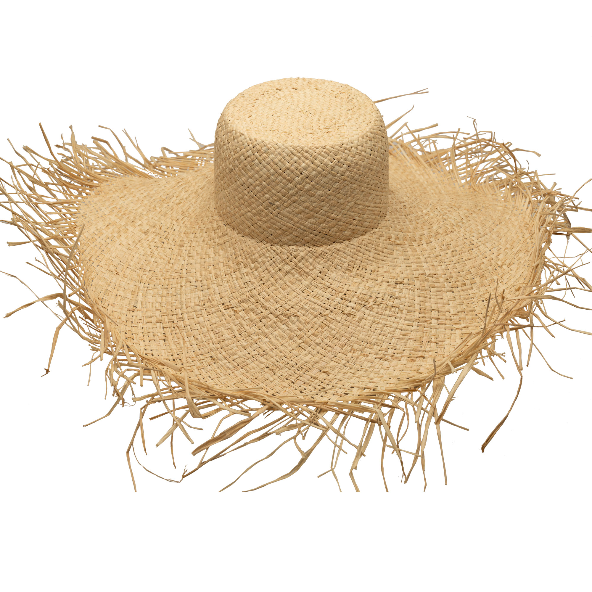 Woven store beach hat